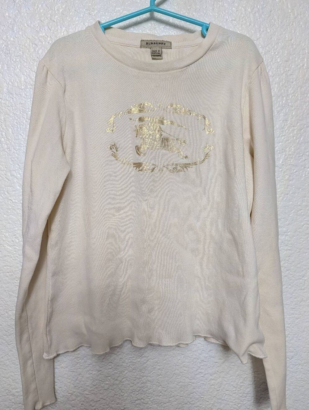 Burberry long sleeve top for girls